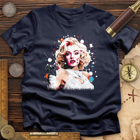 Marlene Dietrich T-Shirt Navy / S