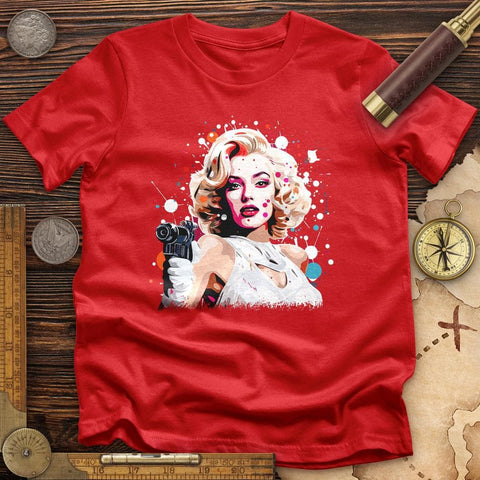Marlene Dietrich T-Shirt Red / S