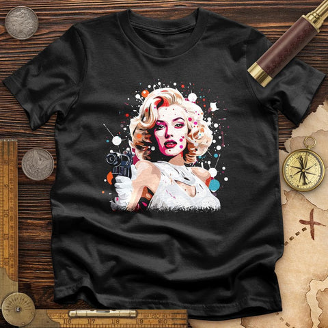 Marlene Dietrich T-Shirt Black / S