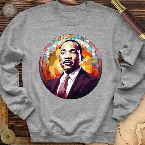 Martin Luther King Crewneck Sport Grey / S