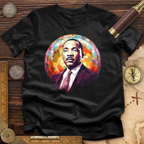 Martin Luther King High Quality Tee Black / S
