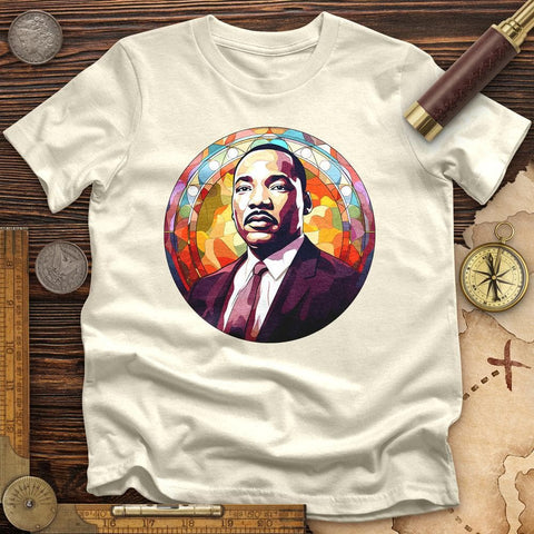 Martin Luther King High Quality Tee Natural / S