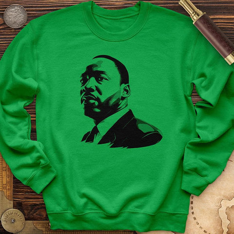 Martin Luther King Jr. Crewneck Irish Green / S