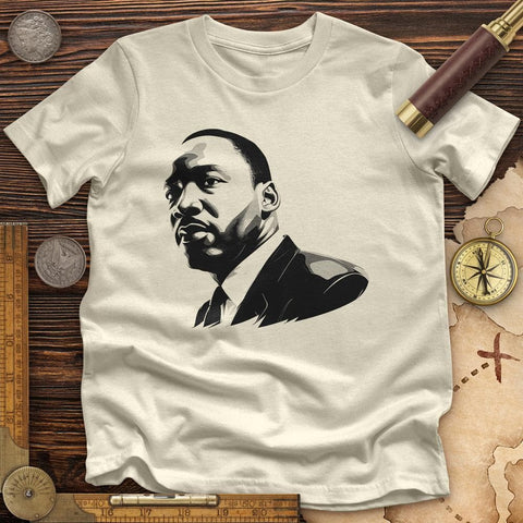 Martin Luther King Jr. High Quality Tee Natural / S