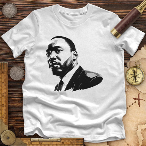 Martin Luther King Jr. High Quality Tee White / S
