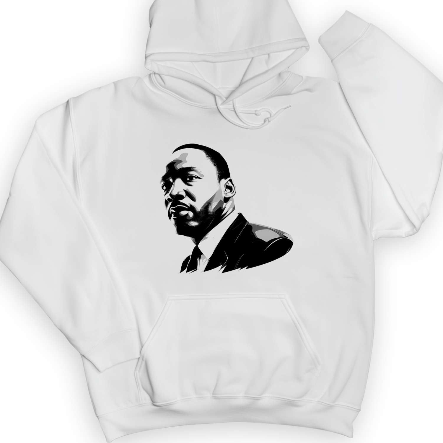 Martin Luther King Jr. Hoodie White / S