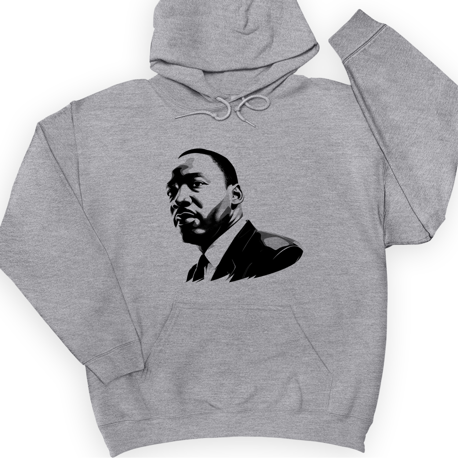 Martin Luther King Jr. Hoodie Sport Grey / S