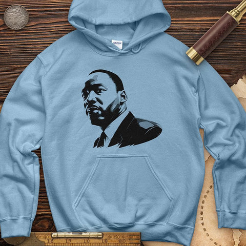 Martin Luther King Jr. Hoodie Light Blue / S
