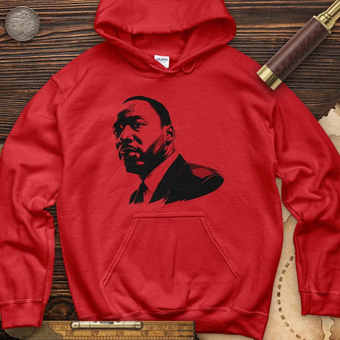 Martin Luther King Jr. Hoodie Red / S