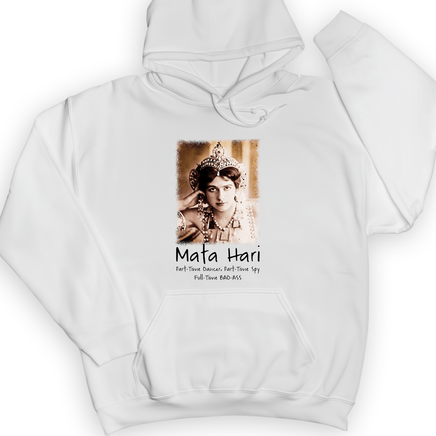 Mata Hari Hoodie White / S