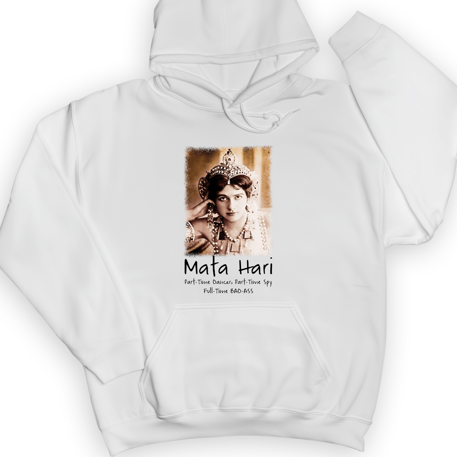 Mata Hari Hoodie White / S