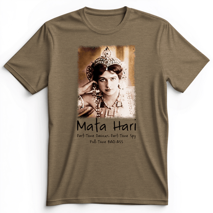 Mata Hari Premium Tee Heather Olive / S