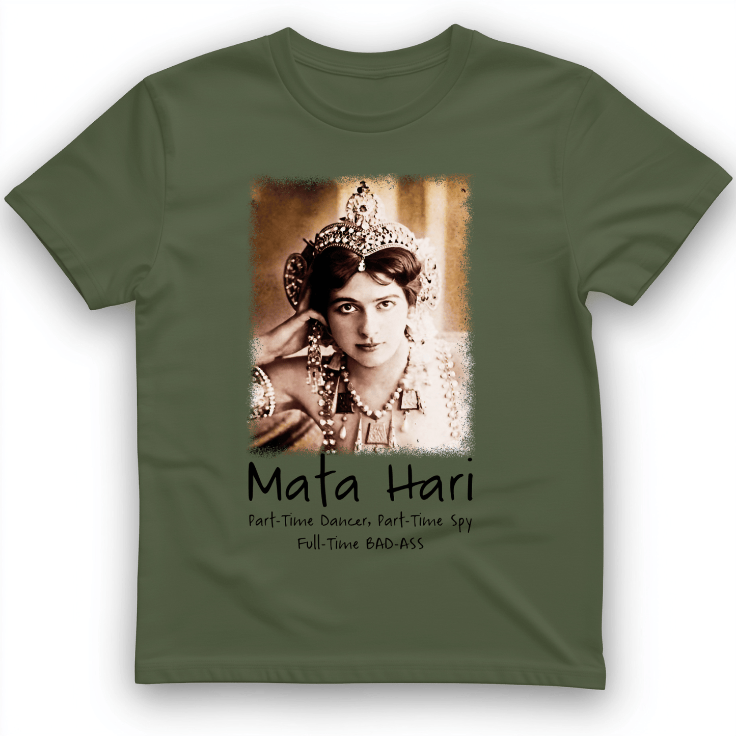 Mata Hari T-Shirt Military Green / S