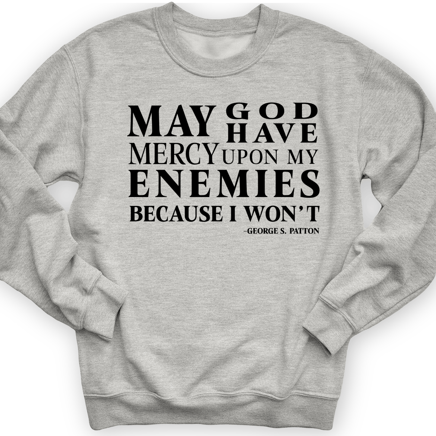May God Have Mercy Crewneck Sport Grey / S