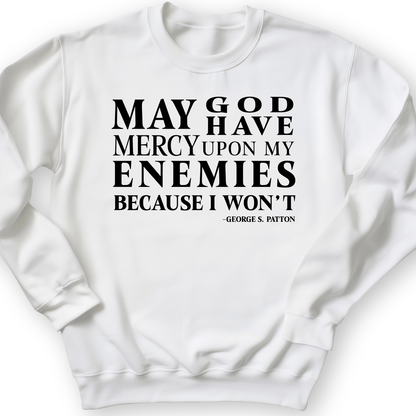 May God Have Mercy Crewneck White / S