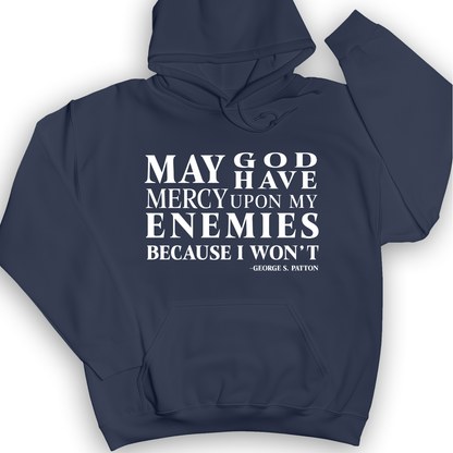 May God Have Mercy Hoodie Navy / S