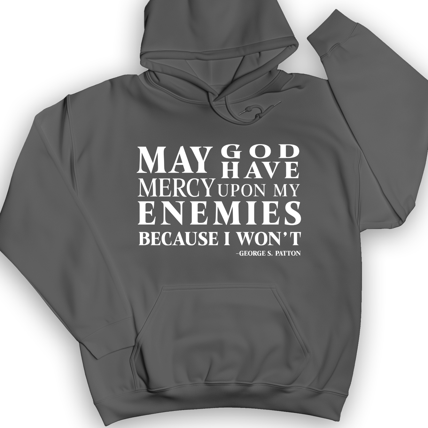 May God Have Mercy Hoodie Charcoal / S