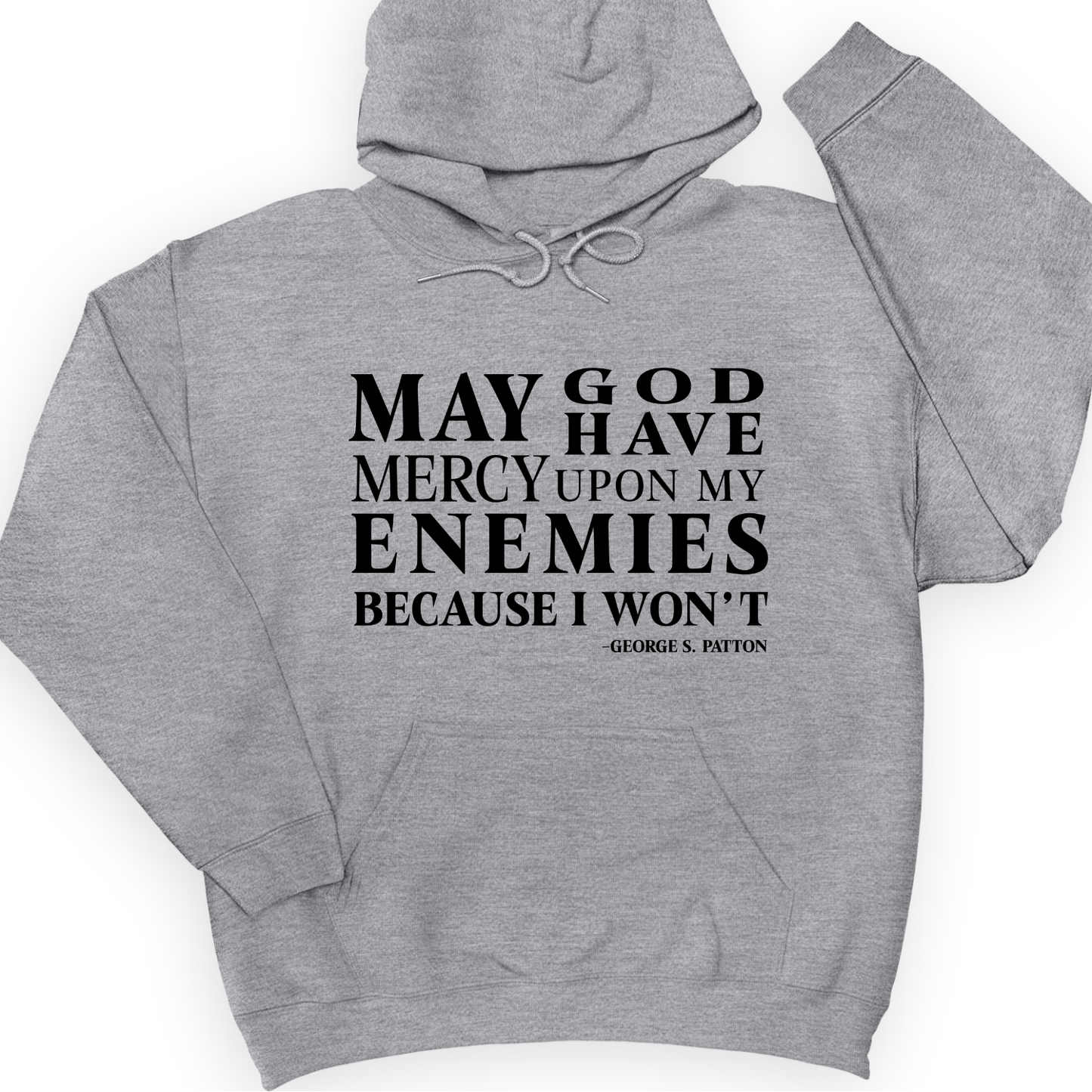 May God Have Mercy Hoodie Sport Grey / S
