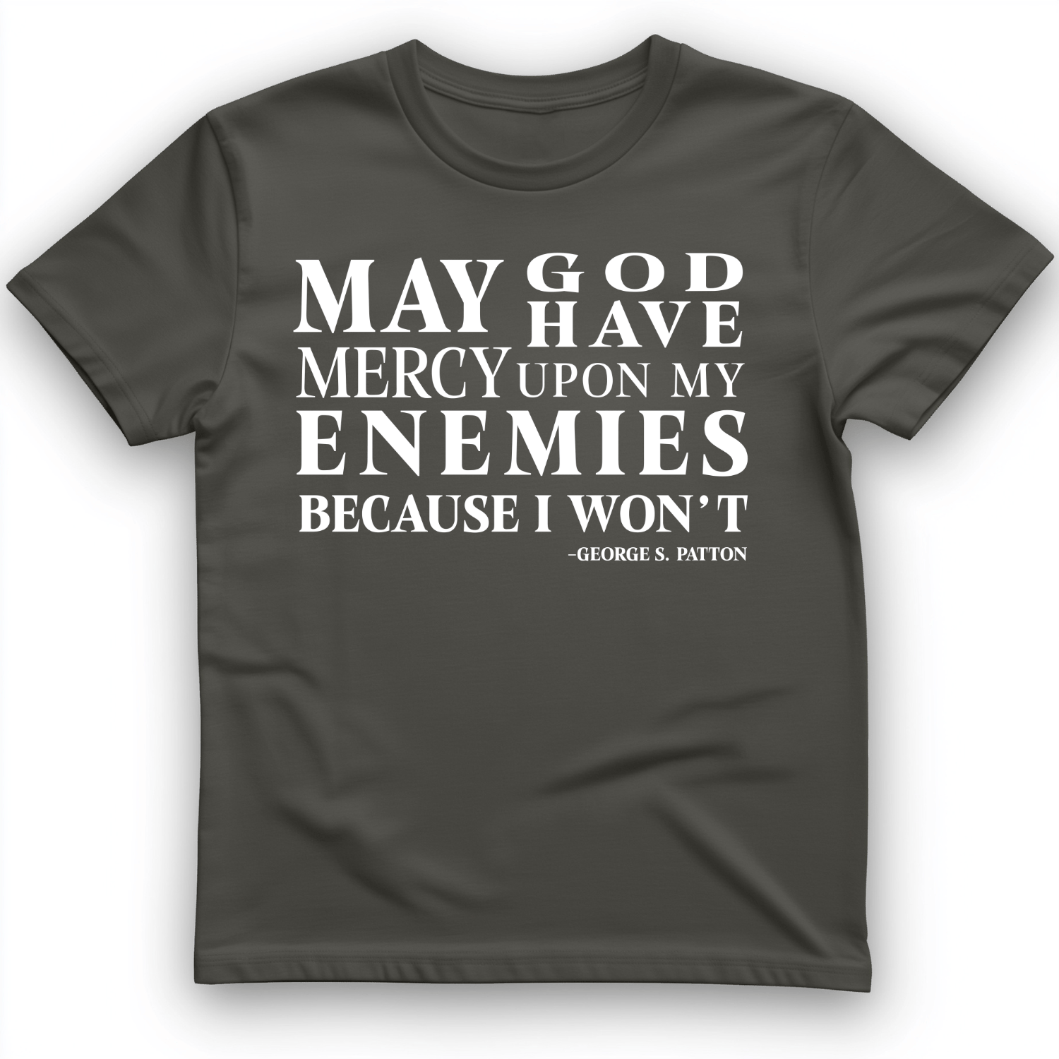 May God Have Mercy T-Shirt Charcoal / S