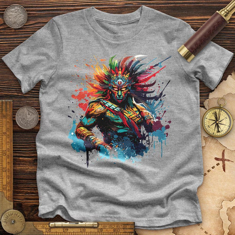 Mayan Warrior High Quality Tee Athletic Heather / S