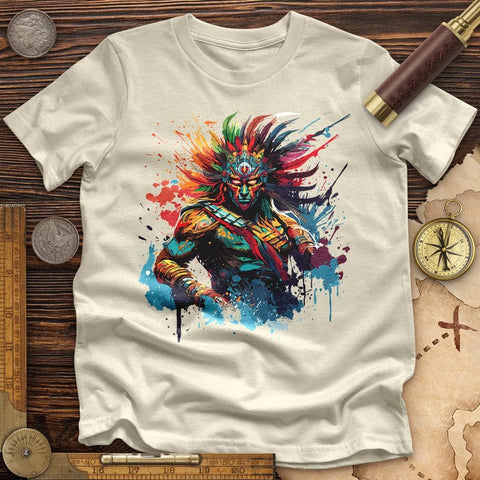 Mayan Warrior High Quality Tee Natural / S