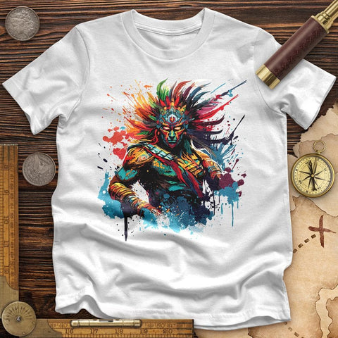 Mayan Warrior High Quality Tee White / S