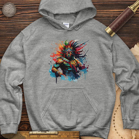 Mayan Warrior Hoodie Sport Grey / S