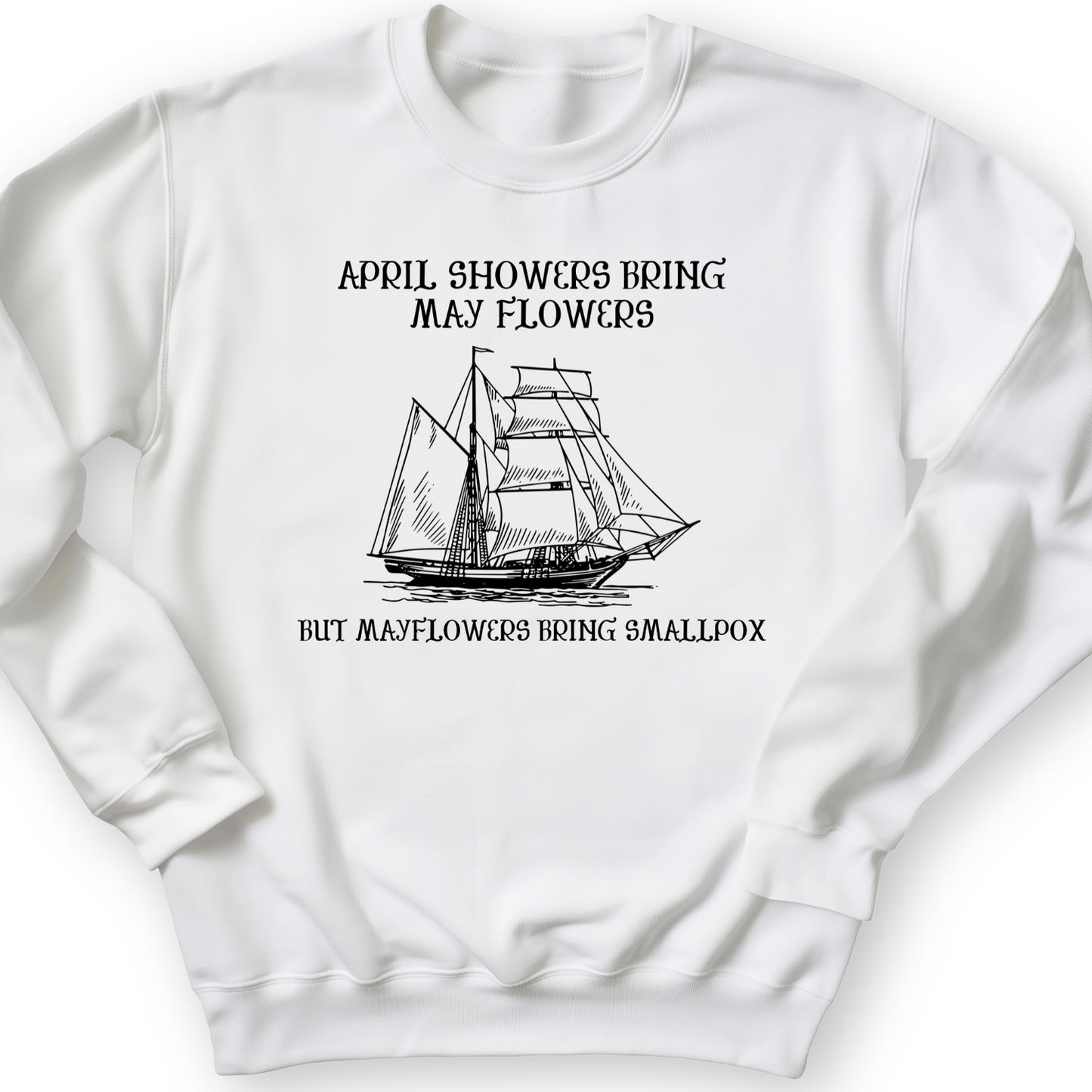 Mayflower Crewneck White / S