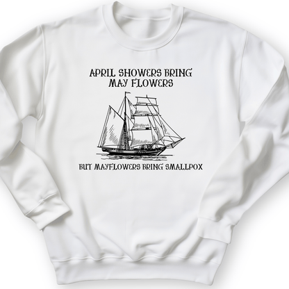 Mayflower Crewneck White / S