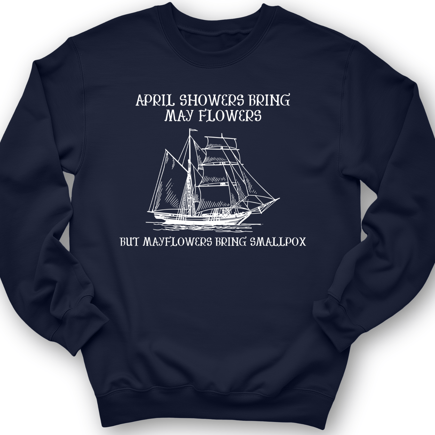 Mayflower Crewneck Navy / S