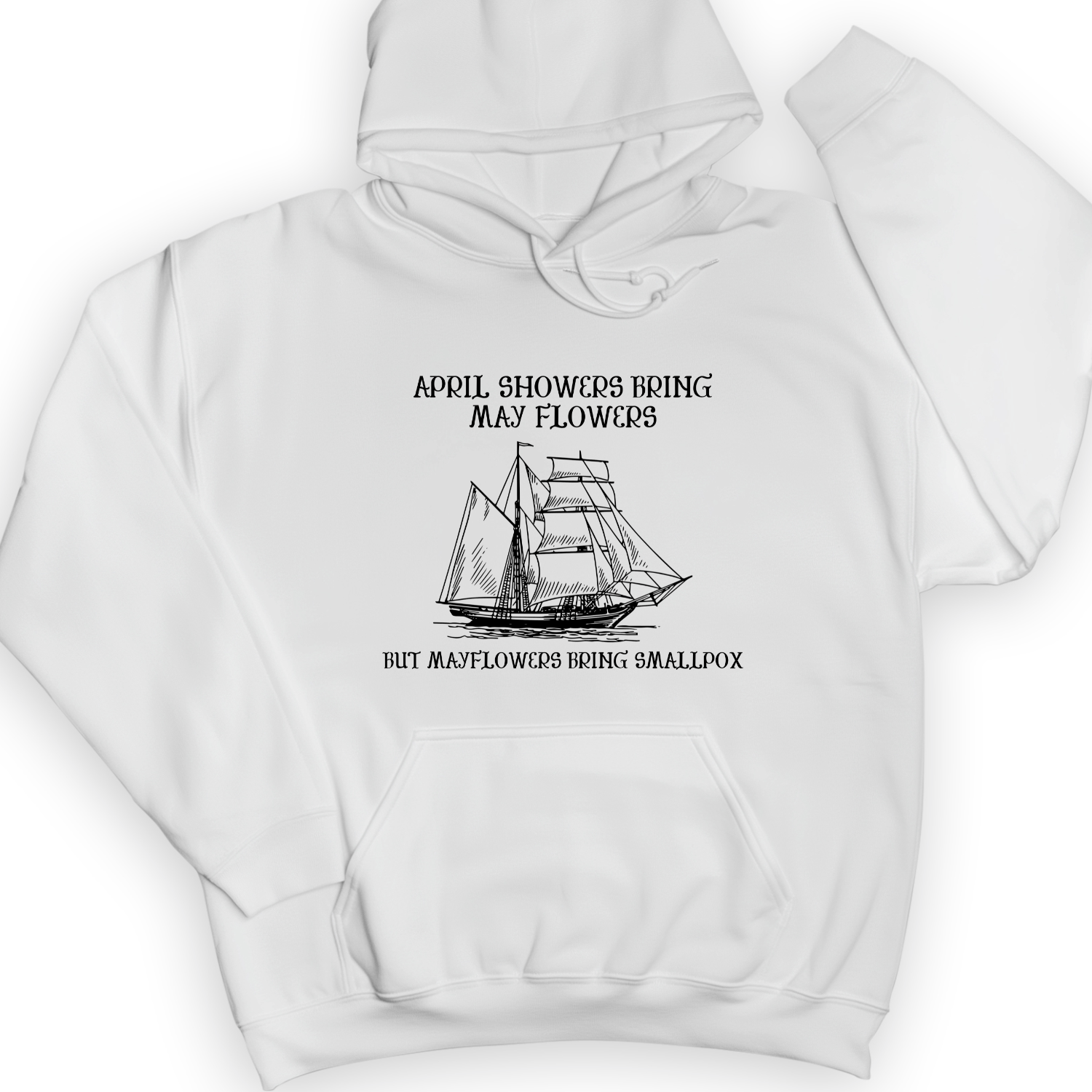 Mayflower Hoodie White / S