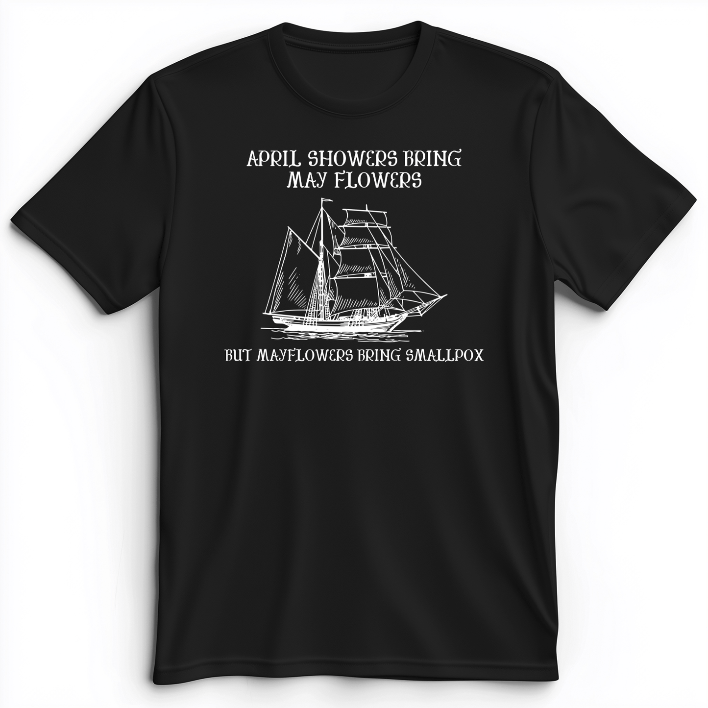 Mayflower Premium Tee Black / S