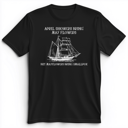 Mayflower Premium Tee Black / S