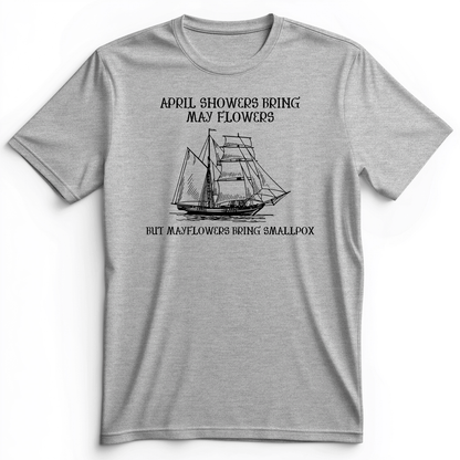 Mayflower Premium Tee Athletic Heather / S