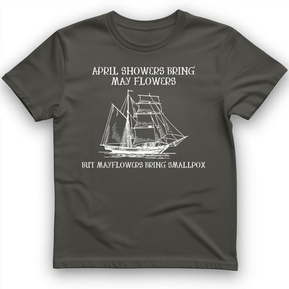 Mayflower T-Shirt Charcoal / S