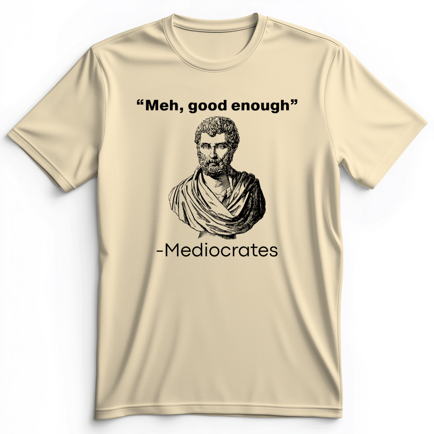 Mediocrates Meh Premium Tee Natural / S
