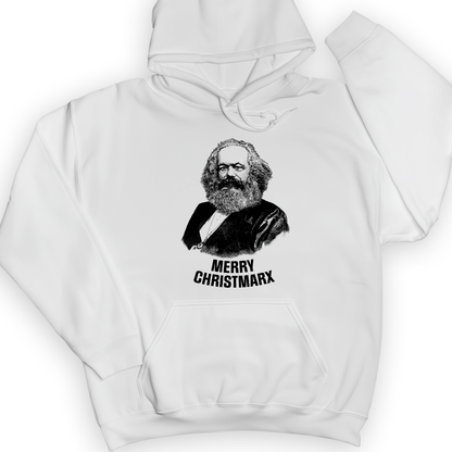 Merry Christmarx Hoodie White / S