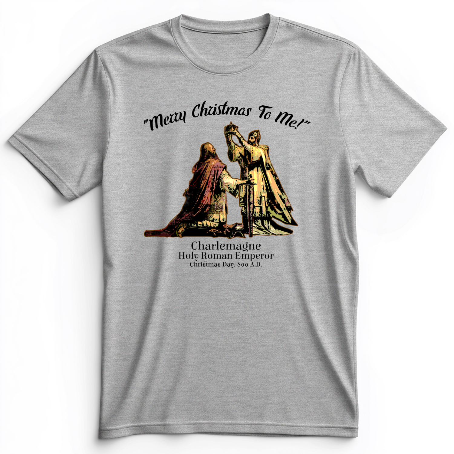 Merry Christmas Charlemagne Premium Tee