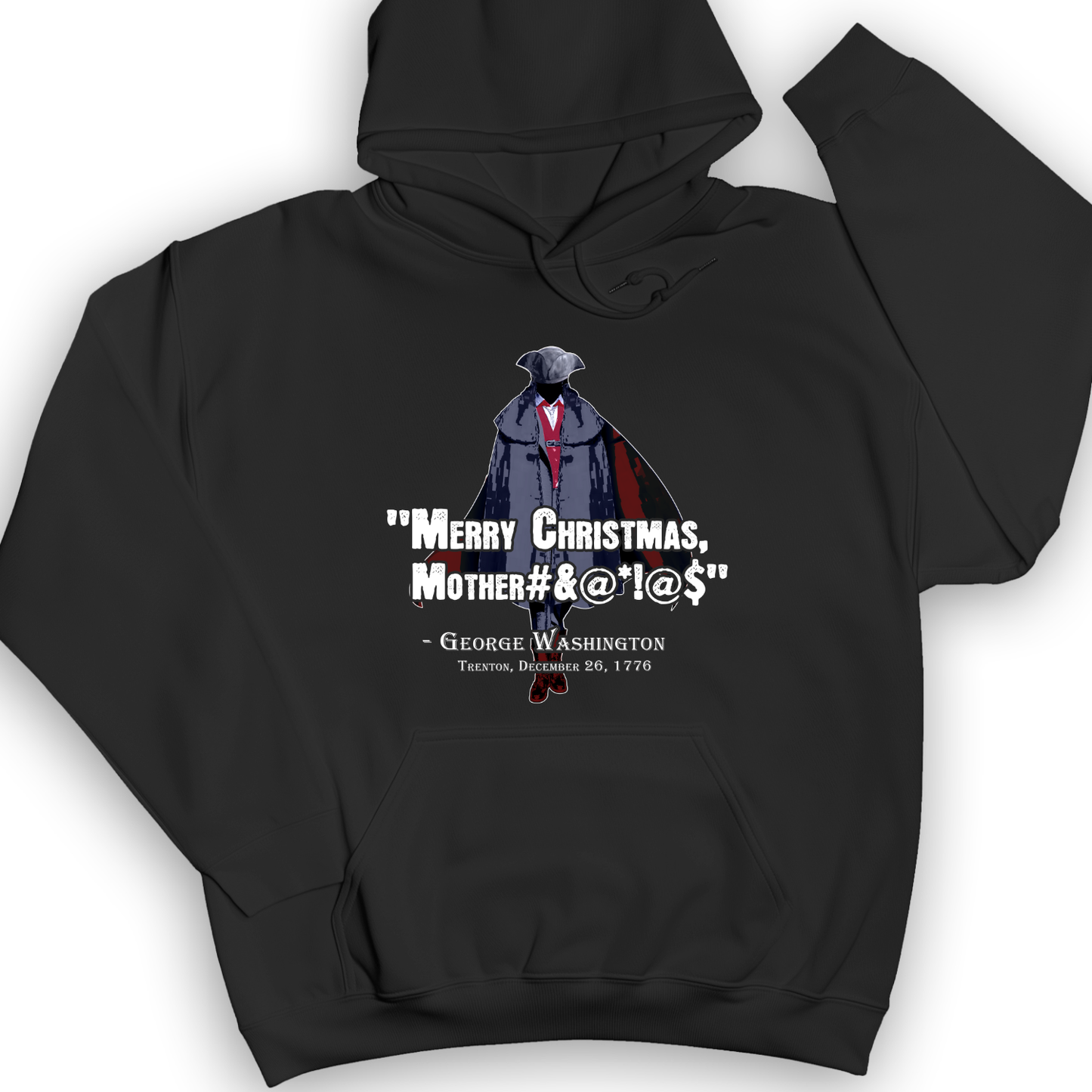 Merry Christmas Mother #%@#$!@ Hoodie Black / S