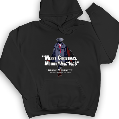 Merry Christmas Mother #%@#$!@ Hoodie Black / S