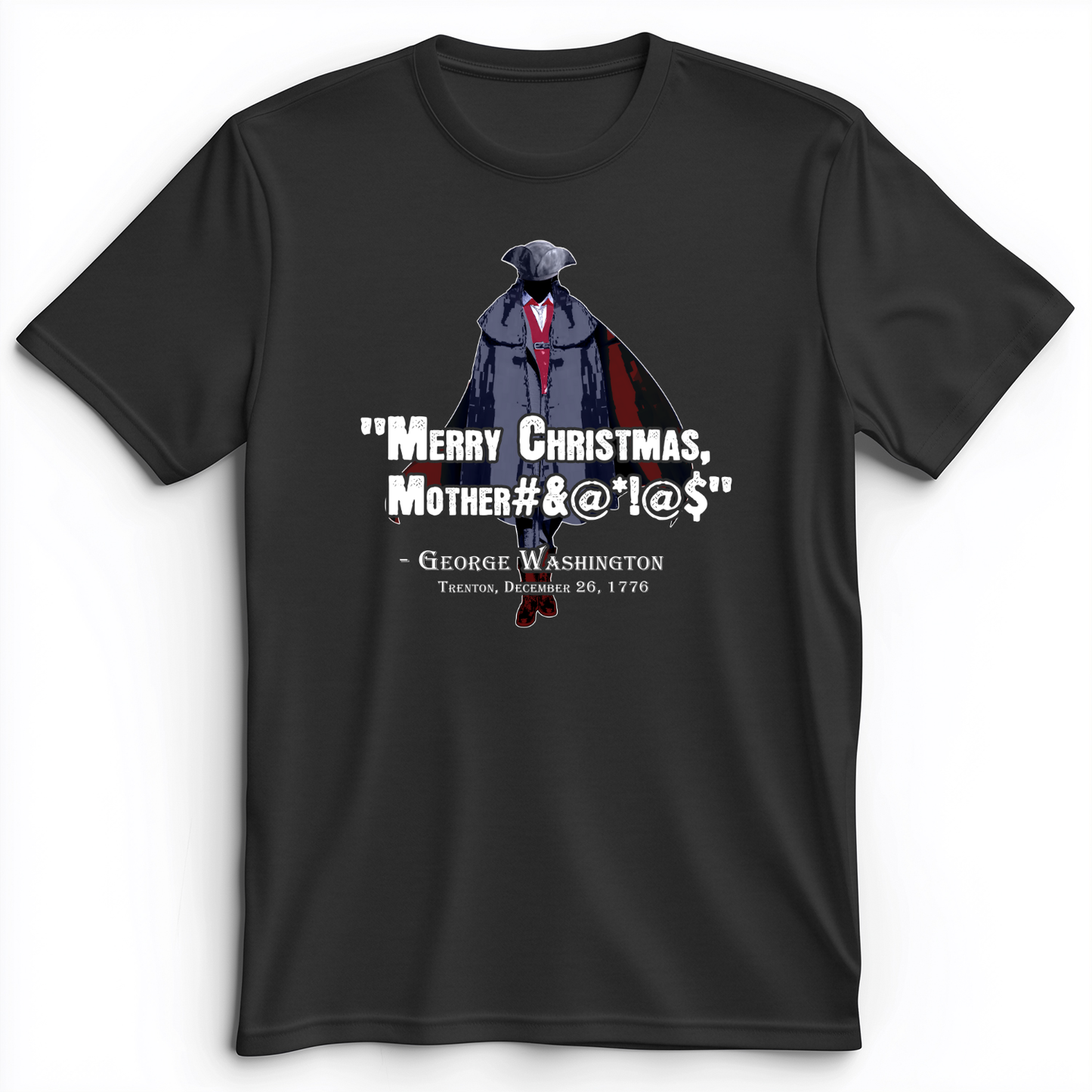 Merry Christmas Mother #%@#$!@ Premium Tee Dark Grey Heather / S