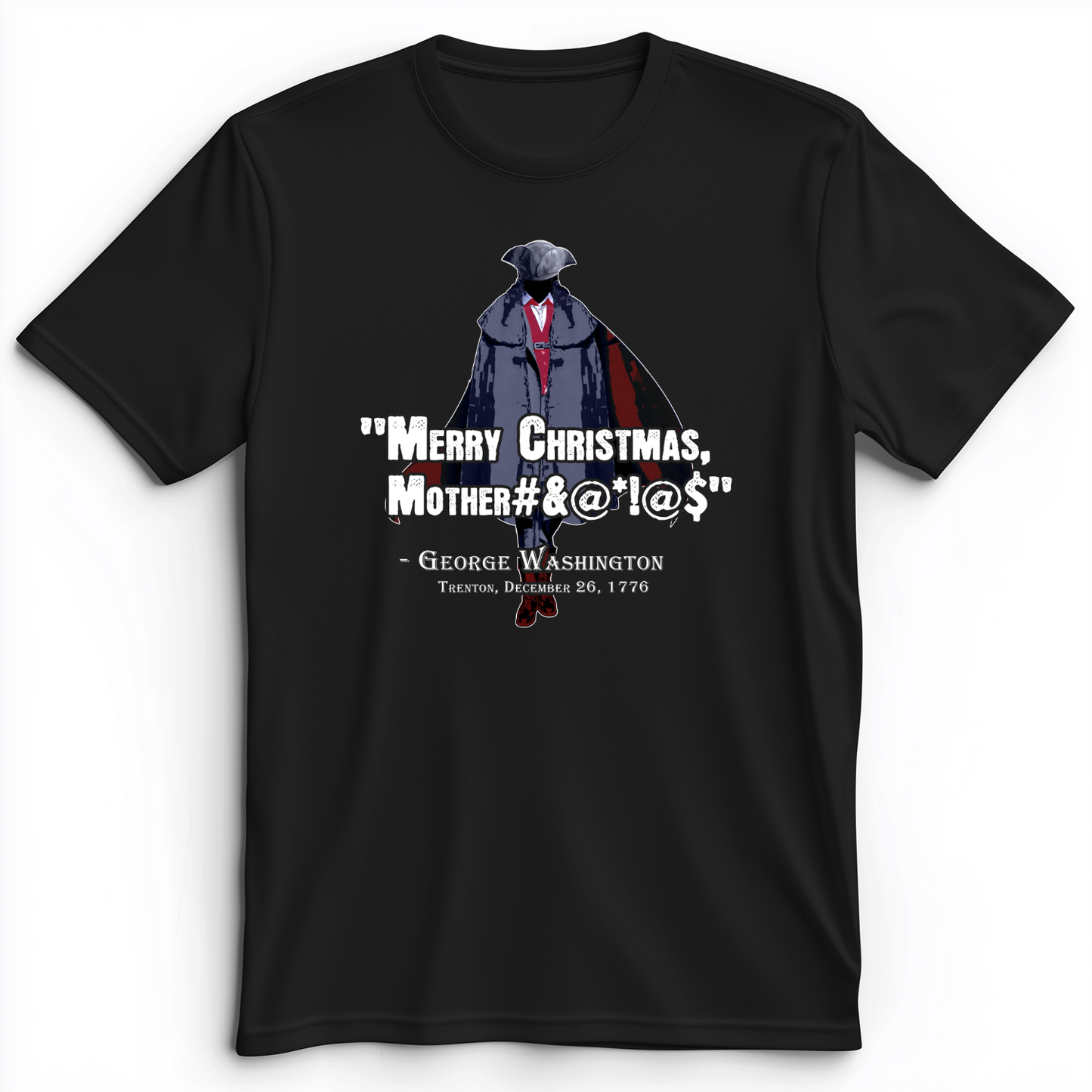 Merry Christmas Mother #%@#$!@ Premium Tee Black / S