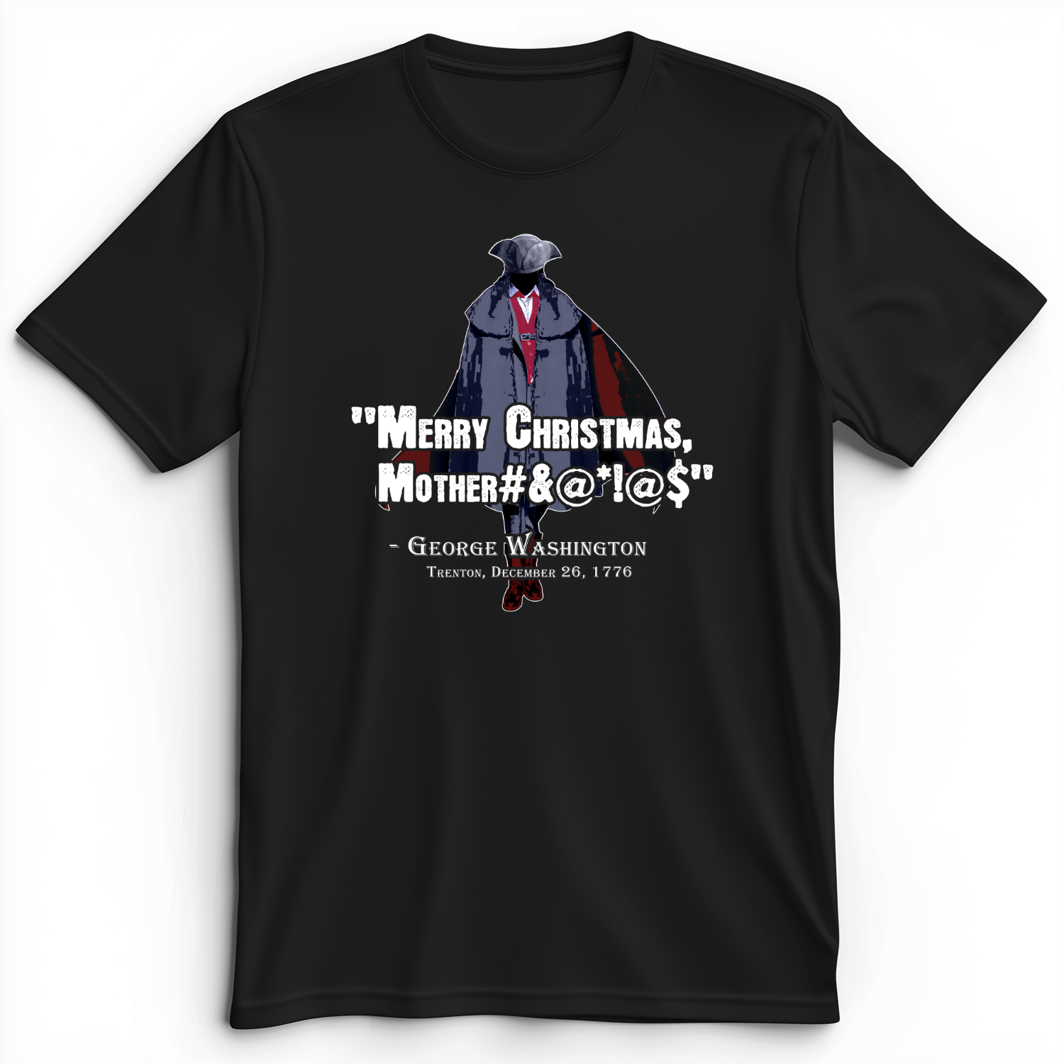 Merry Christmas Mother #%@#$!@ Premium Tee Black / S