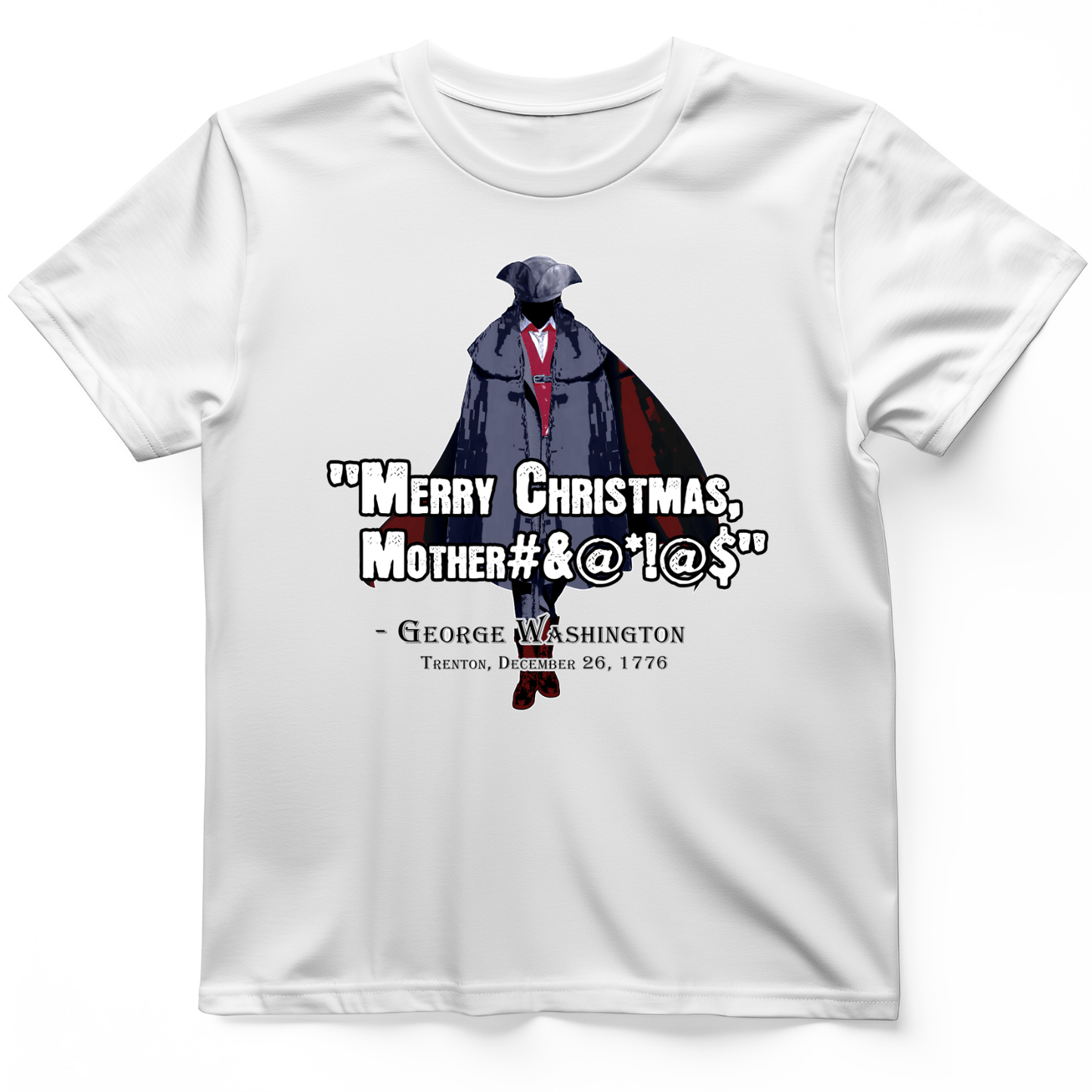 Merry Christmas Mother #%@#$!@ T-Shirt White / S