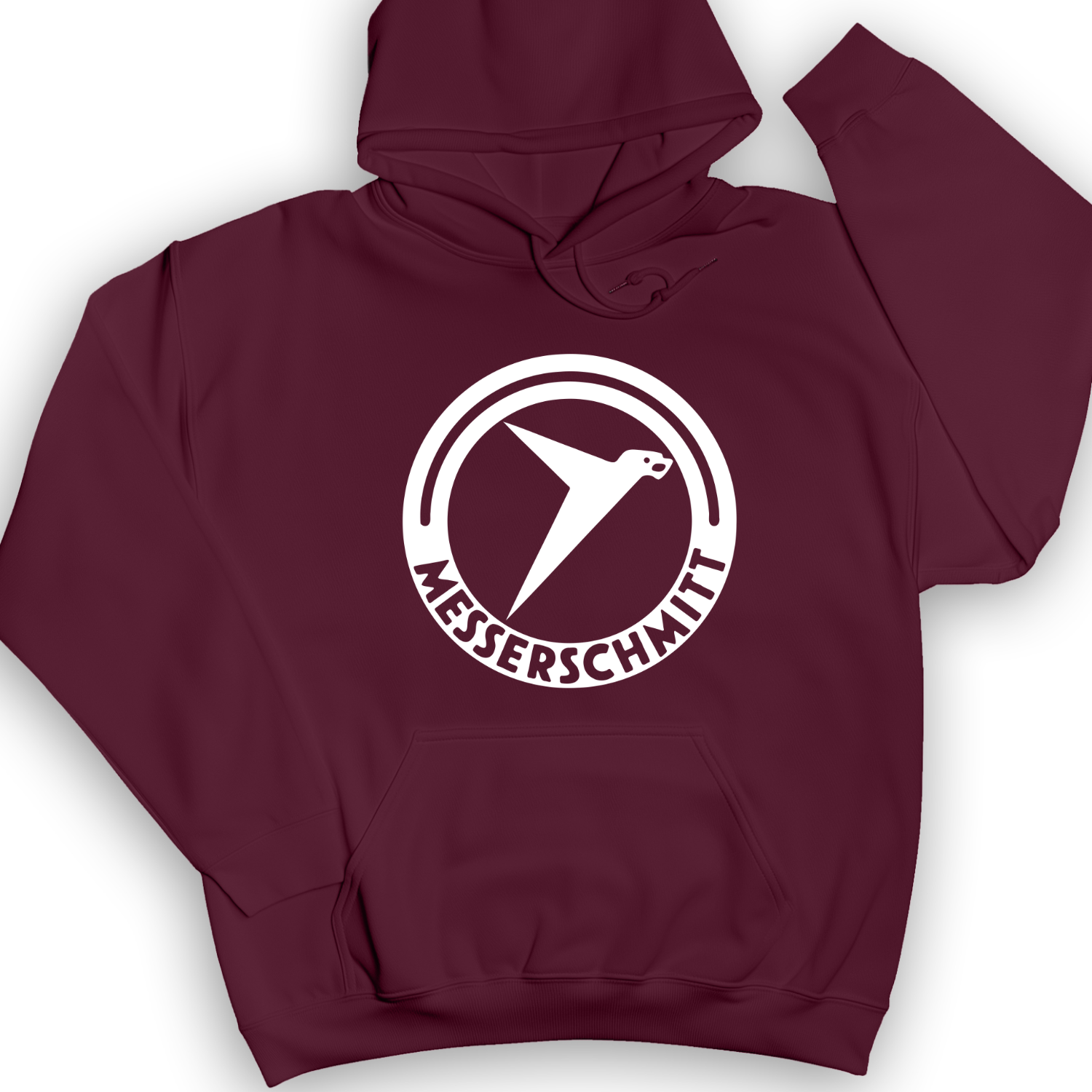 Messerschmitt Hoodie Maroon / S
