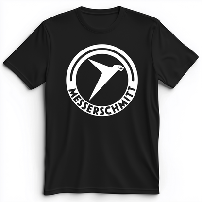 Messerschmitt Premium Tee Black / S