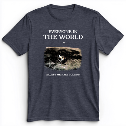 Michael Collins Premium Tee Heather Navy / S