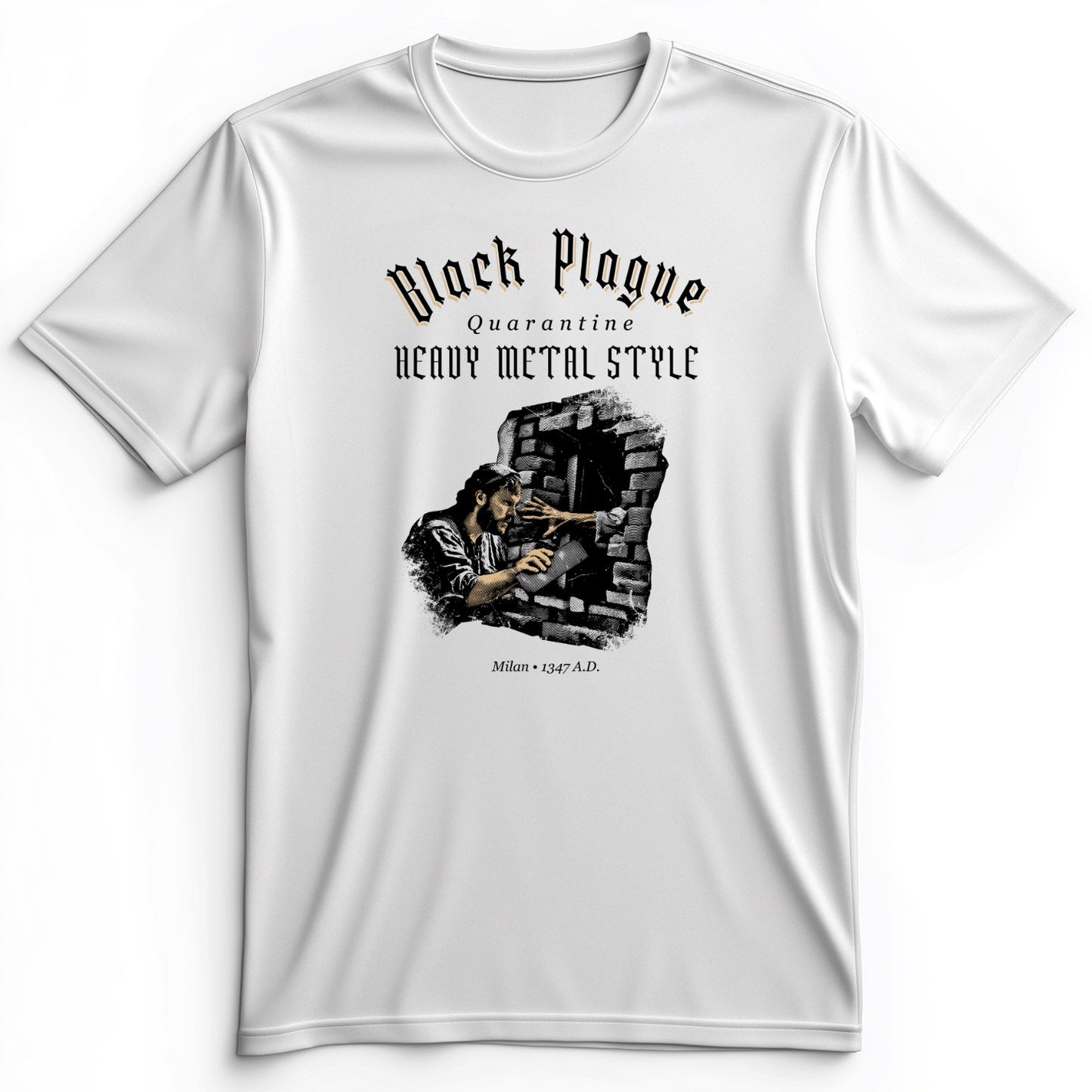 Milan Quarantine Premium Tee White / S