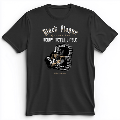 Milan Quarantine Premium Tee Dark Grey Heather / S