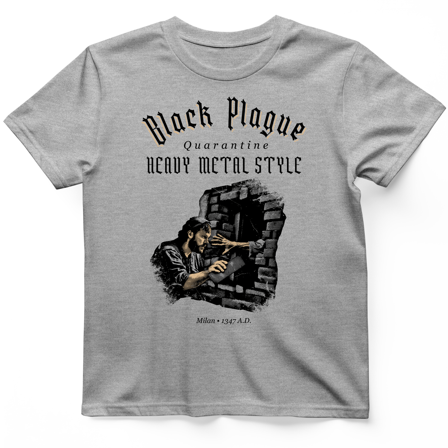 Milan Quarantine T-Shirt Sport Grey / S